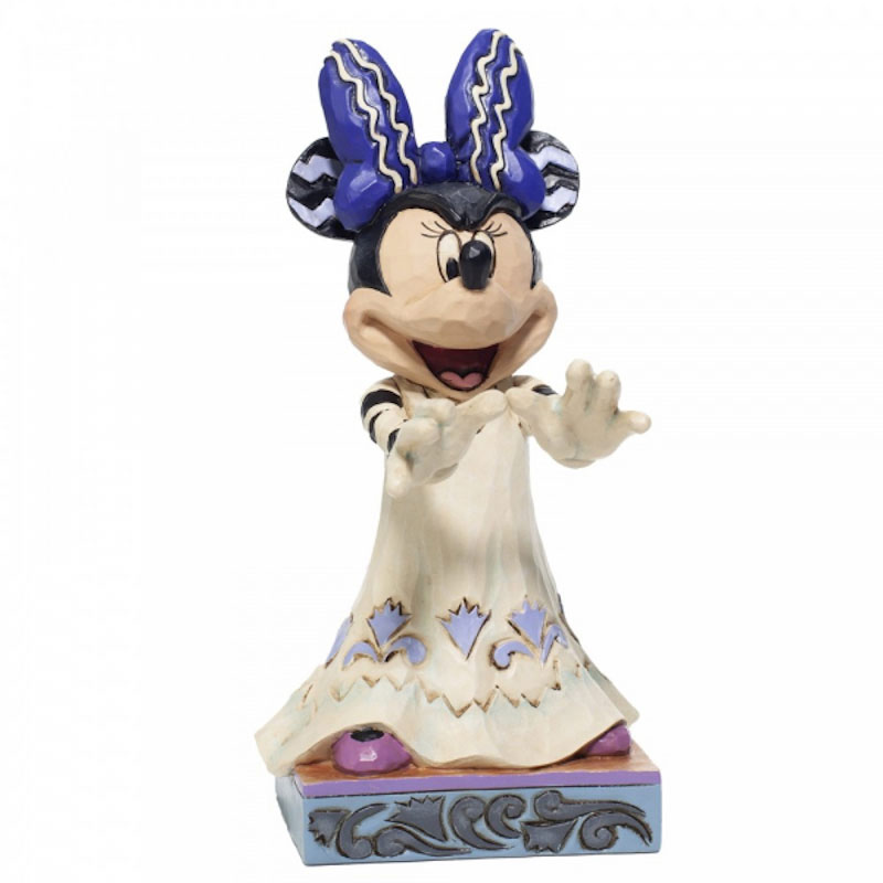 Enesco Disney Traditions Mickey & Minnie Mouse Terrifying Trick-or-Treaters Figurine 5 