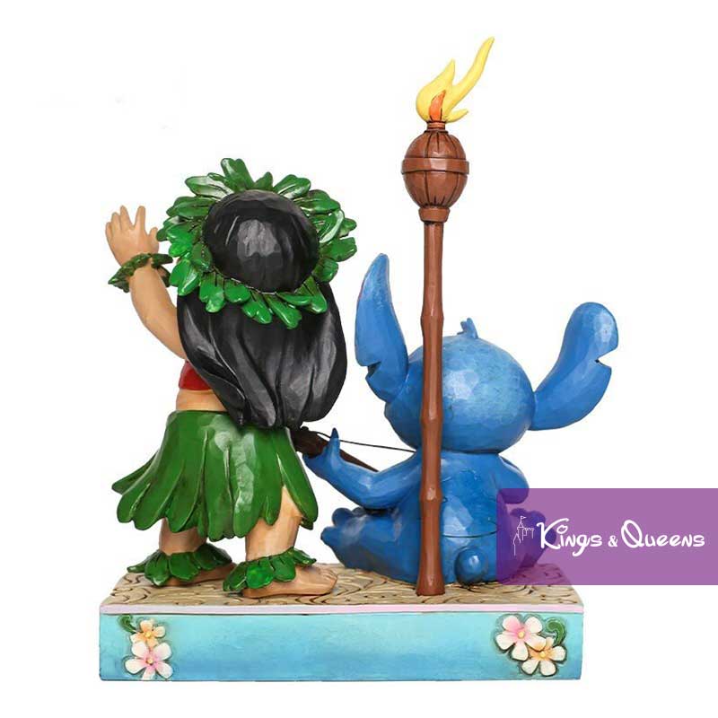 DISNEY TRADITIONS 4016555 Ohana Means Family - Stitch Figurine