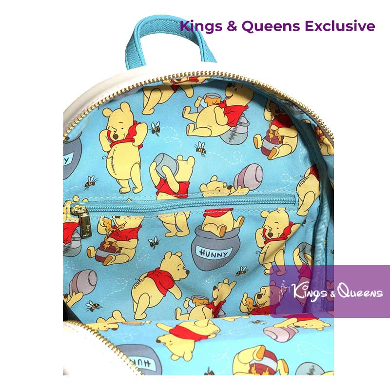 Outlet Loungefly Winnie the Pooh Autumn backpack with original heart tag