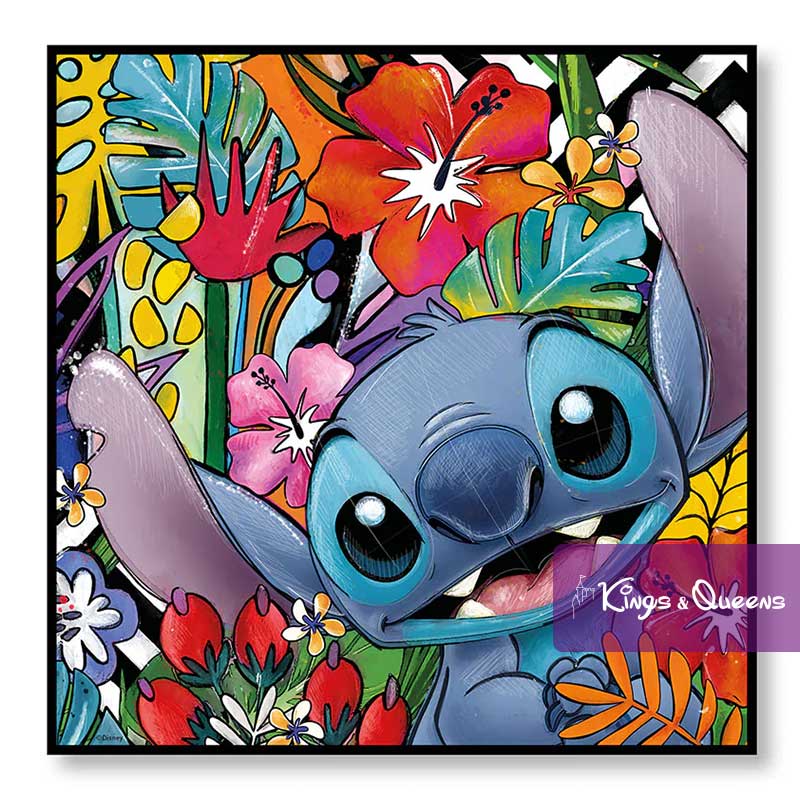 Disney Egan Home Decor Painting Poster Stitch 102055 102056