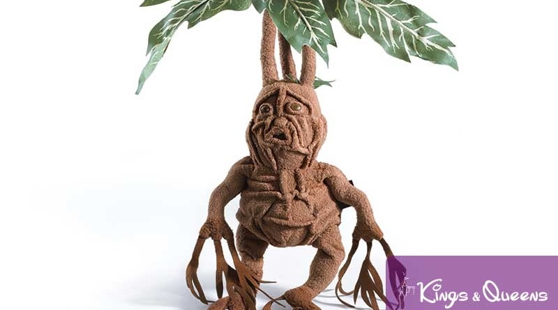 Knuffel Mandragora Soft Toy Plush Mandrake Harry Potter Noble Collection
