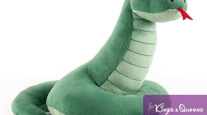 Knuffel Slytherin Mascot Slang Harry Potter Soft Toy Plush Noble Collection