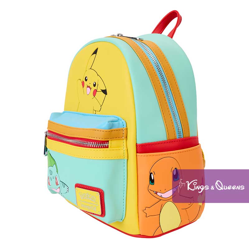 Loungefly Sleeping Pikachu And Friends store Mini Backpack