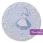 Coaster Alice in Wonderland Disney White Rabbit Mad Hatter Cheshire Cat