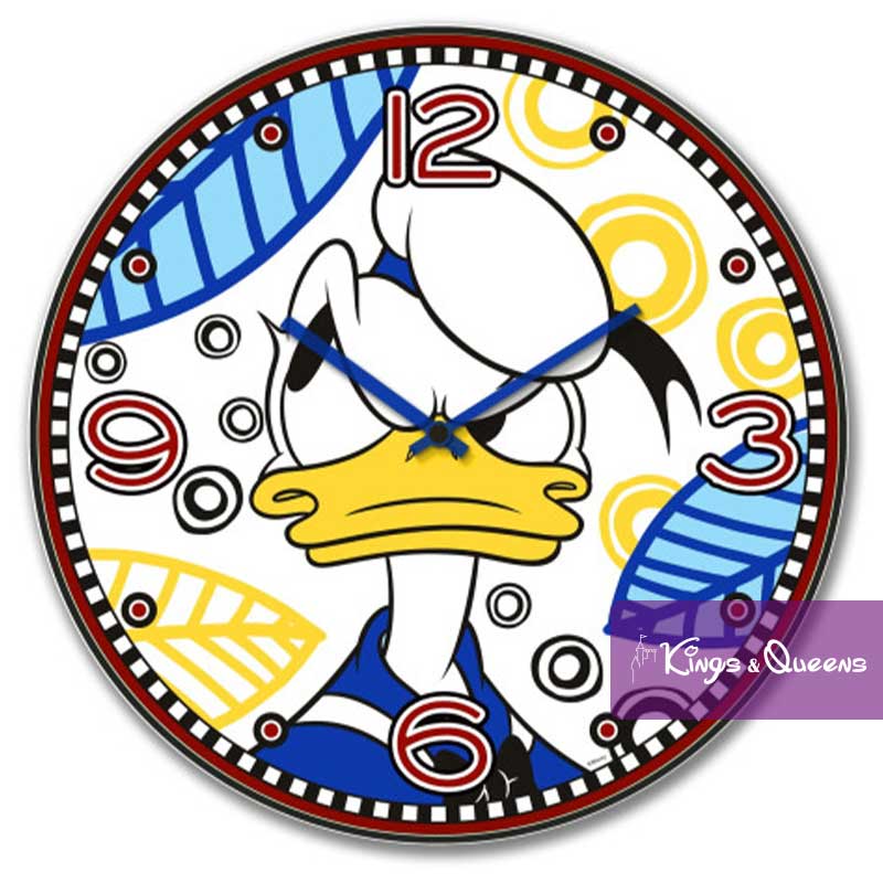 Disney Wall Clock Egan Donald Duck