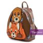 Loungefly Backpack Fox and the Hound Tod and Copper Tod Copper Disney