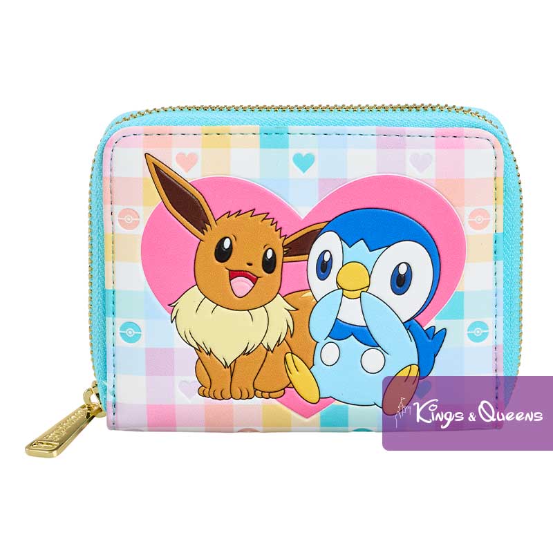 Loungefly Wallet Pokemon Piplup and Eevee