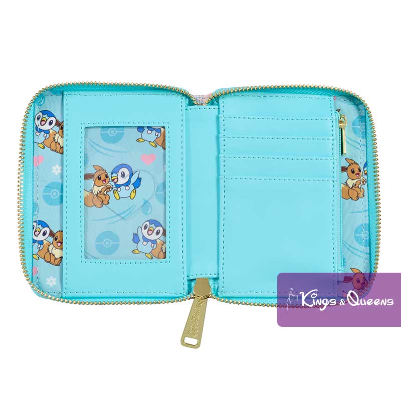 Loungefly Wallet Pokemon Piplup and Eevee