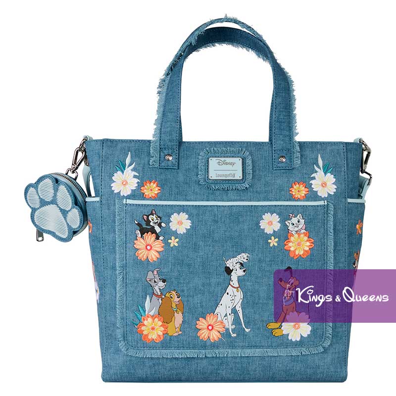 Loungefly Tote Bag Disney Dogs Cats