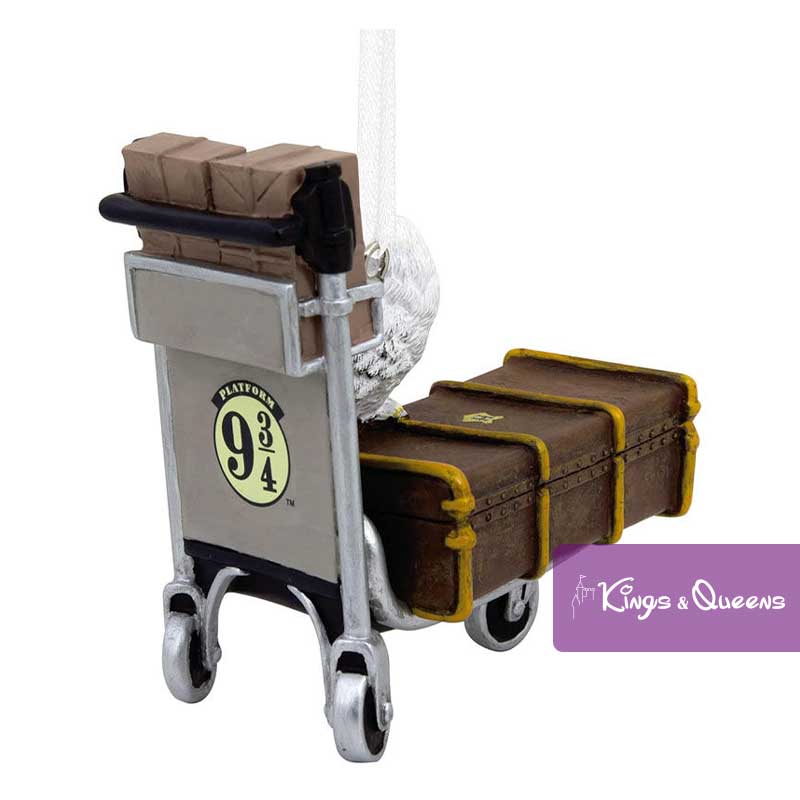 Harry Potter Trolley Ornament Hedwig Luggage