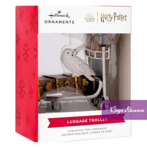 Harry Potter Trolley Ornament Hedwig Luggage