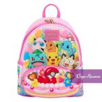 Loungefly Backpack Pokémon Party Pikachu Squirtle Bulbasaur Charmander