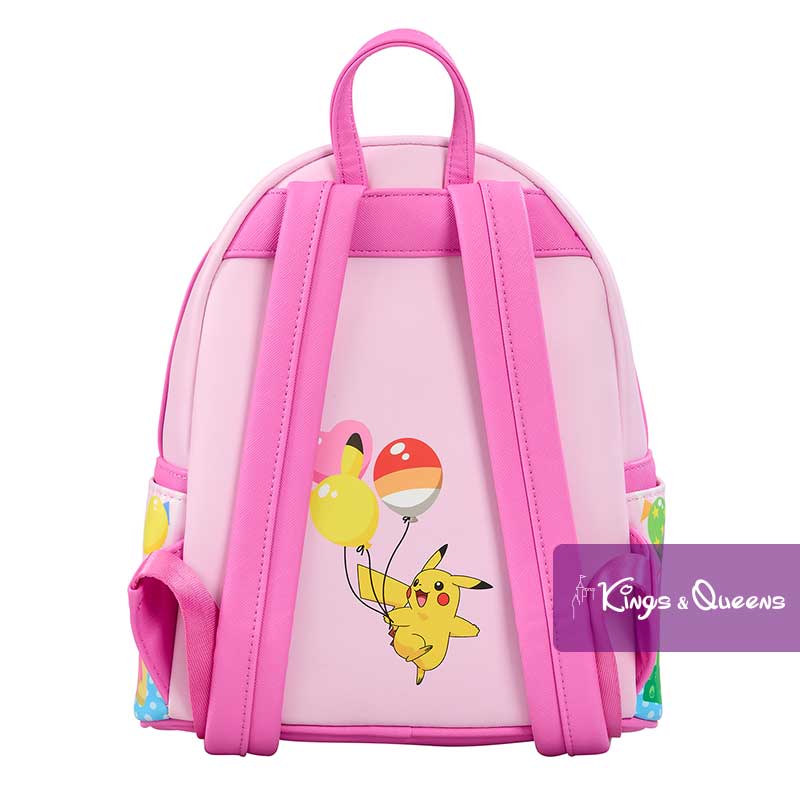 Loungefly Backpack Pokémon Party Pikachu Squirtle Bulbasaur Charmander Jigglypuff Meowth