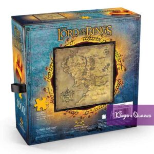 Puzzle Lord of the Rings Middle Earth Map
