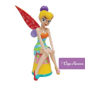 Tinker Bell Sitting on a Thimble Disney Britto Figurine Peter Pan Fairy