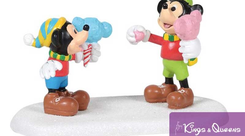 Cotton Candy Delight Disney Christmas Village Department 56 Mickey