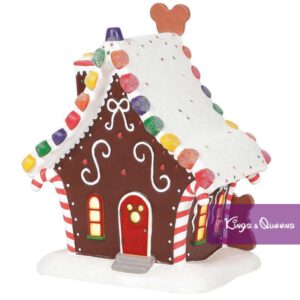 Mickey's Gingerbread House Disney Christmas Village Department 56 Candy