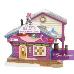 Daisy's Dockside Cafe Disney Christmas Village House Department 56