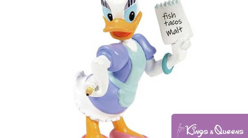 Compliments to the Cook Disney Christmas Village Daisy Duck Department 56