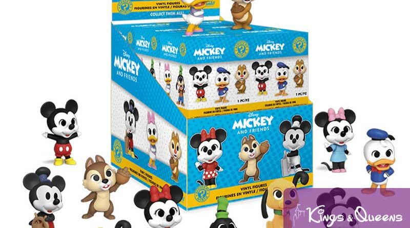 Funko Pop Mystery Minis Box Disney Classics Mickey Minnie Goofy Pluto Donald Daisy Chip Dale Steamboat Willie