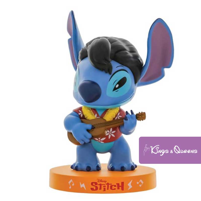 Stitch Hawaiian Ukelele Guitar Elvis Grand Jester Studios Disney Figurine