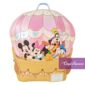 Loungefly Backpack Disney Mickey & Friends Hot Air Balloon Minnie Pluto Goofy Donald