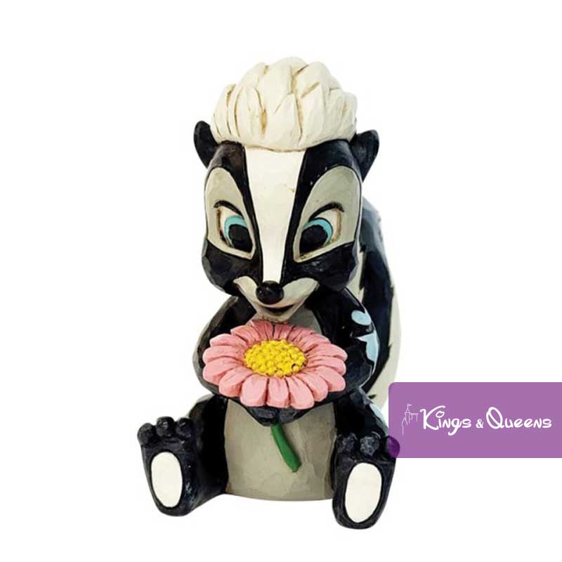 Flower Mini Bambi Skunk Disney Traditions Jim Shore Figurine