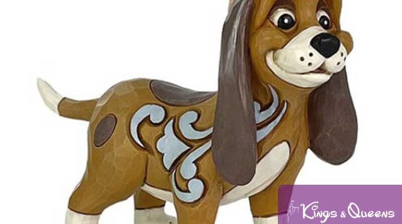 Copper Mini Fox Hound Disney Traditions Jim Shore Figurine