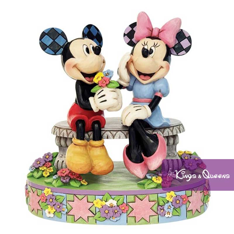 disney_tradition_jim_shore_mickey_minnie_romance_6017845_1.jpg Mickey Minnie Romance Valentine Disney Traditions Jim Shore Figurine