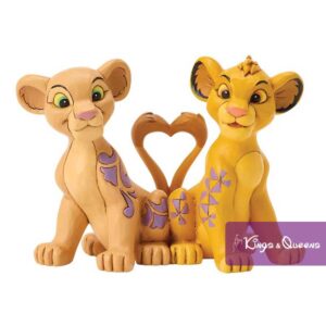 Simba Nala Heart Tail Lion King Disney Traditions Jim Shore Figurine 