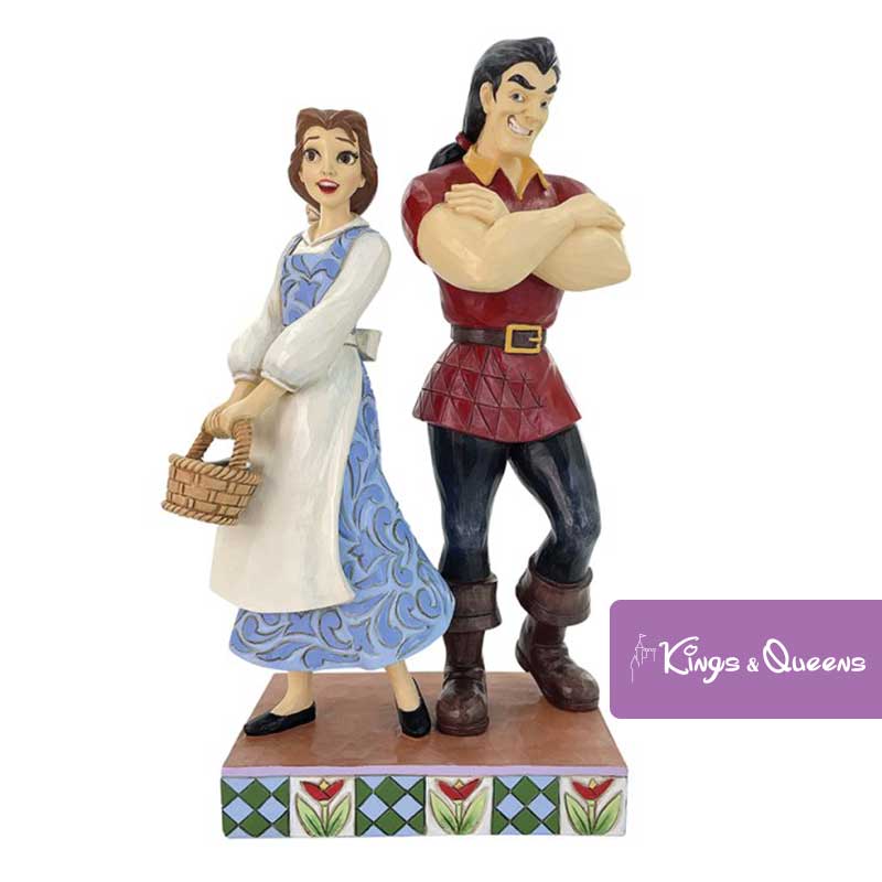 Brilliant & Boorish Gaston Belle Beast Disney Traditions Jim Shore Figurine Villain