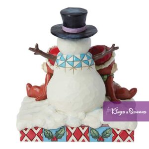 Snow Much Fun Chip Dale Disney Traditions Jim Shore Christmas Snow Man