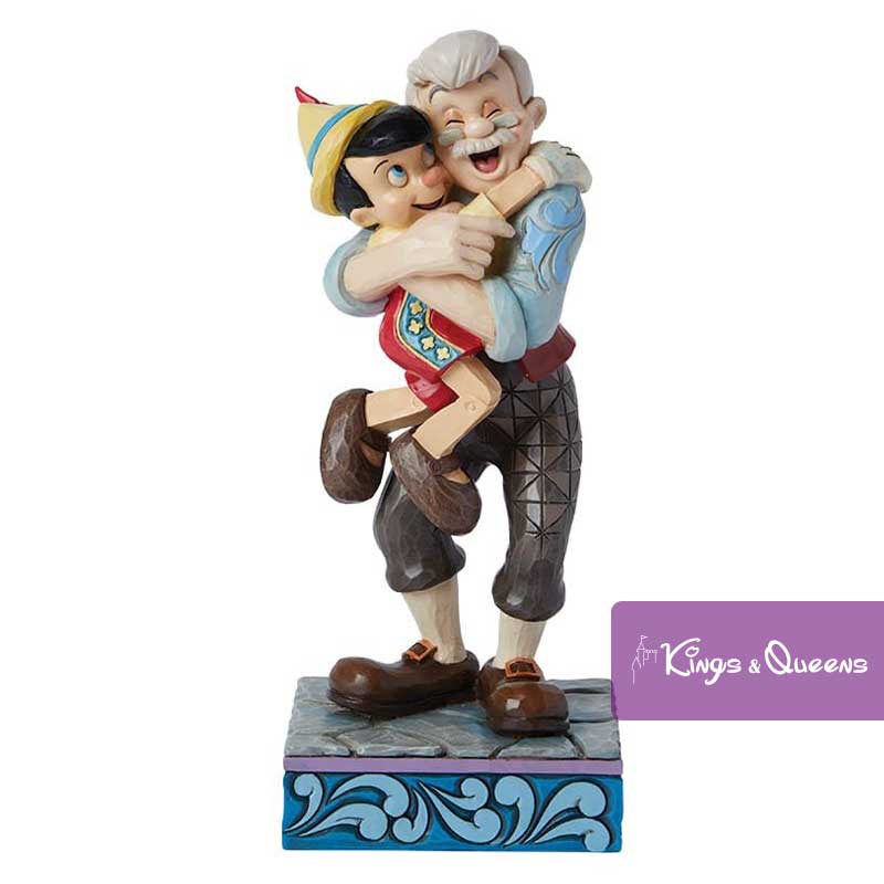 A Father's Love Disney Traditions Jim Shore Figurine Pinocchio Geppetto