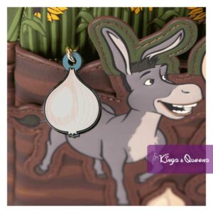 Loungefly Shrek & Donkey Sunflower Field Mini Backpack