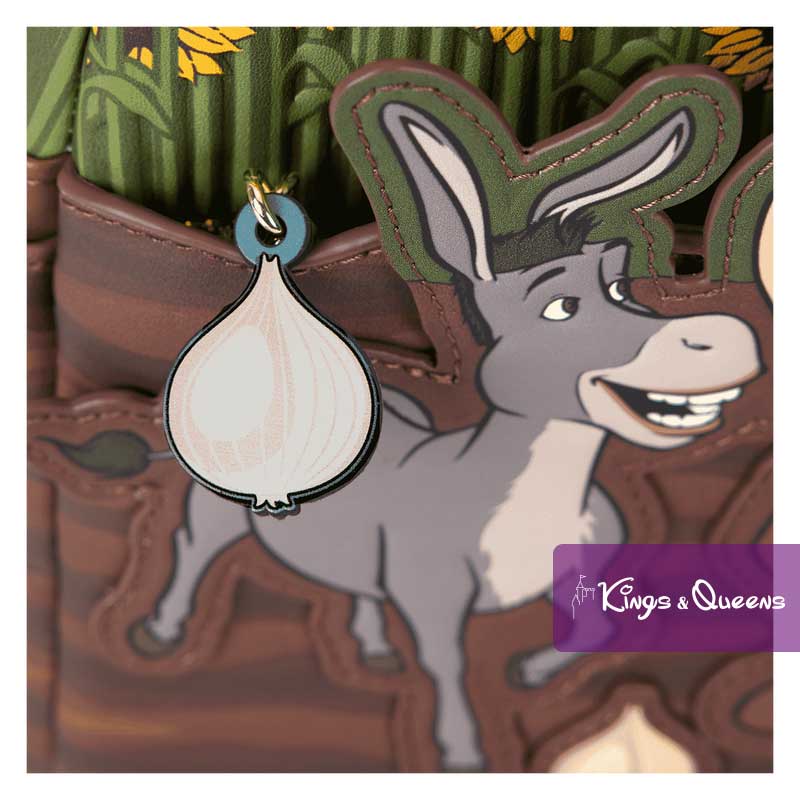 Loungefly Shrek & Donkey Sunflower Field Mini Backpack