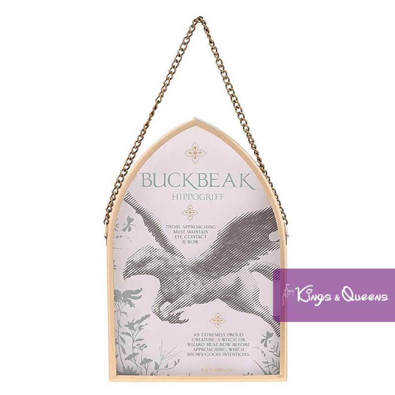 Wall Sign Plate Creatures Hippogriff Buckbeak Harry Potter