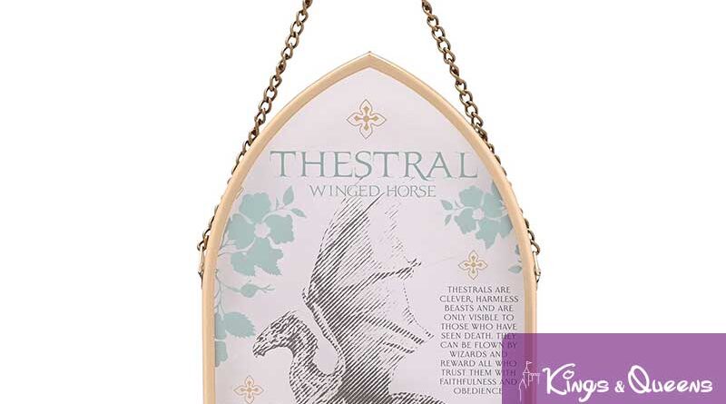 Wall Sign Plate Creatures Thestral Harry Potter