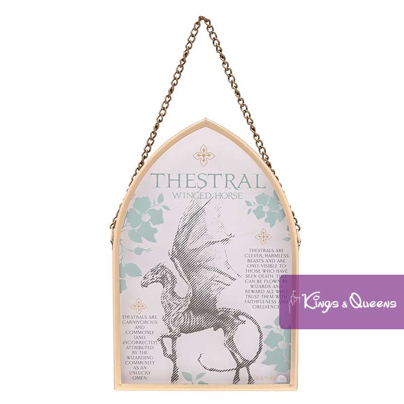 Wall Sign Plate Creatures Thestral Harry Potter