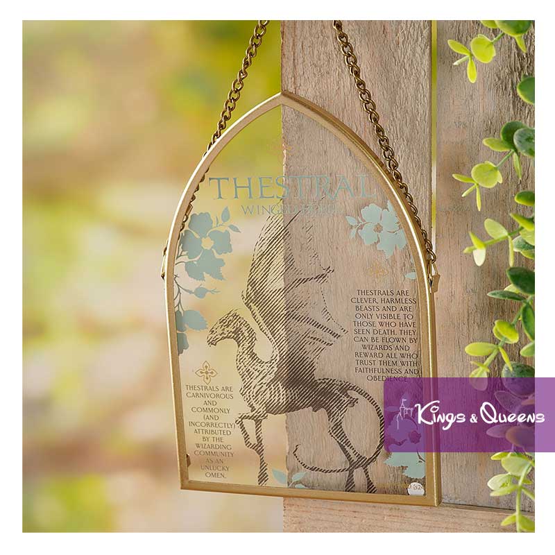 Wall Sign Plate Creatures Thestral Harry Potter