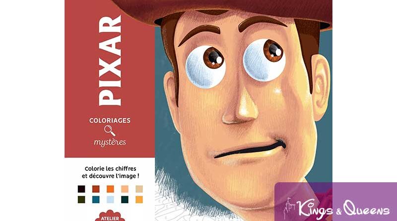 Disney Colour Color Book Coloriages Mystères Pixar