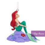 Disney Christmas Tree Hanging Ornament Ariel Little Mermaid Rock
