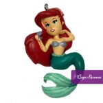 Disney Christmas Tree Hanging Ornament Ariel Little Mermaid Hallmark