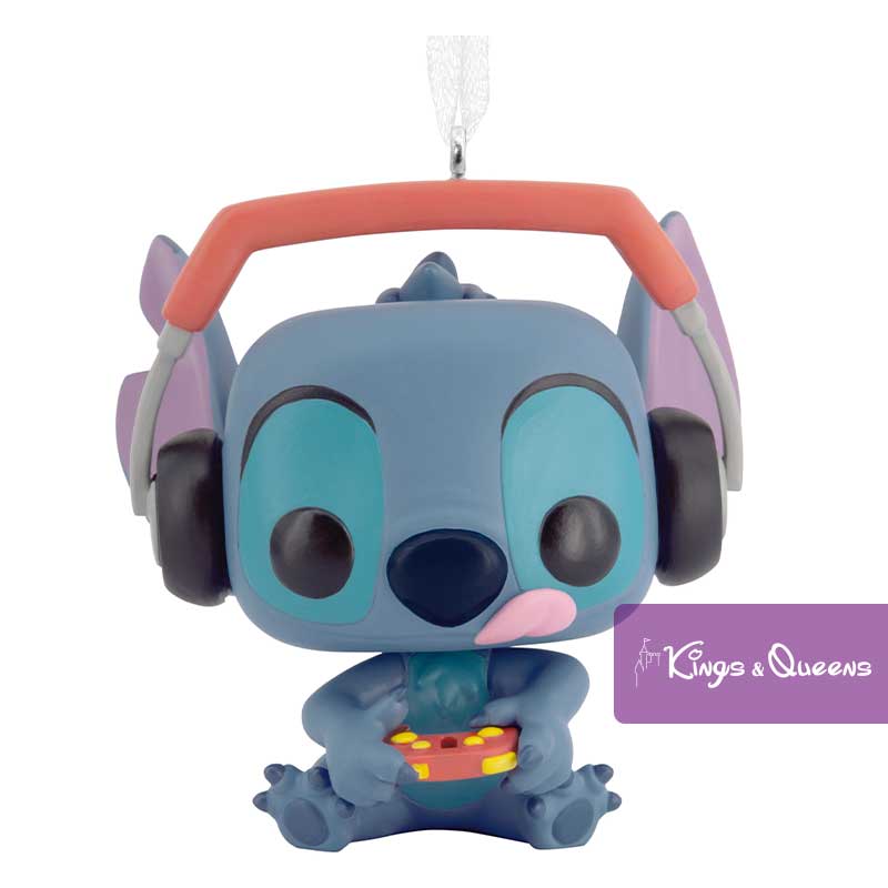 Disney Funko Stitch Gaming Christmas Tree Hanging Ornament Hallmark