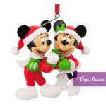 Disney Christmas Tree Hanging Ornament Mickey Minnie Hallmark