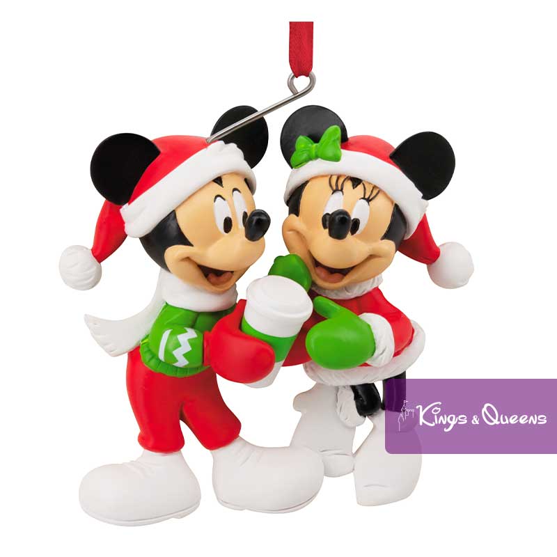 Disney Christmas Tree Hanging Ornament Mickey Minnie Hallmark