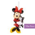 Disney Christmas Tree Hanging Ornament Minnie Mouse Figaro Kitten Hallmark