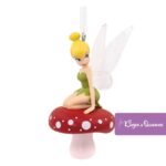 Disney Christmas Tree Hanging Ornament Tinker Bell Mushroom Hallmark