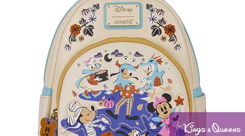 Loungefly Backpack Mickey Friends Minnie Goofy Pluto Daisy Donald Halloween Disney