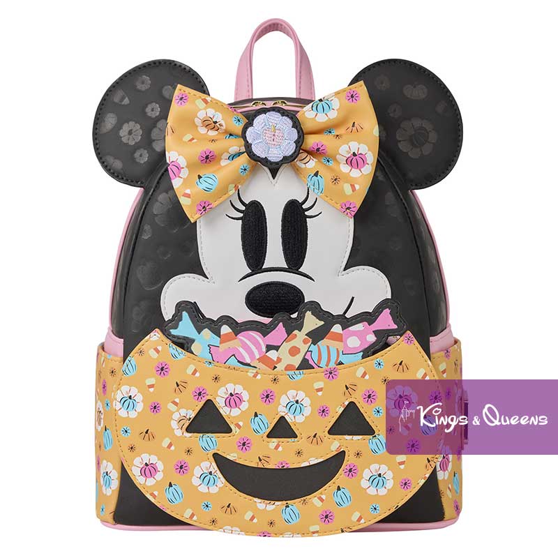 Loungefly Backpack Minnie Mouse Pumpkin Disney Halloween