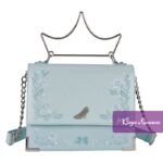 Disney Loungefly Crossbody Bag Cinderella Crown Tiara